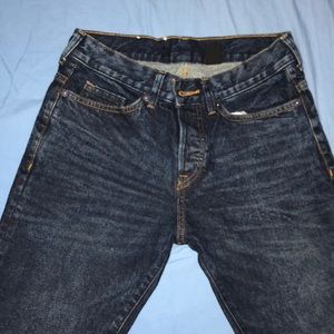 Denim Dark Blue jeans (Slim) low waist -28/32-